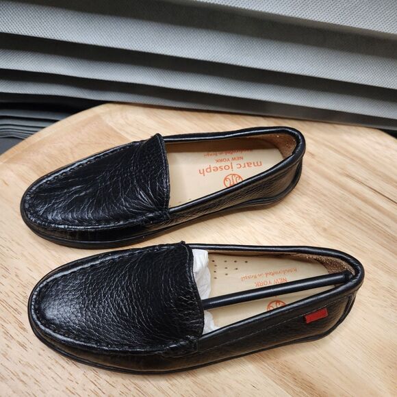 Marc Joseph Black Leather Loafers – Little Kids 10.5 - Unworn - Picture 4 of 7